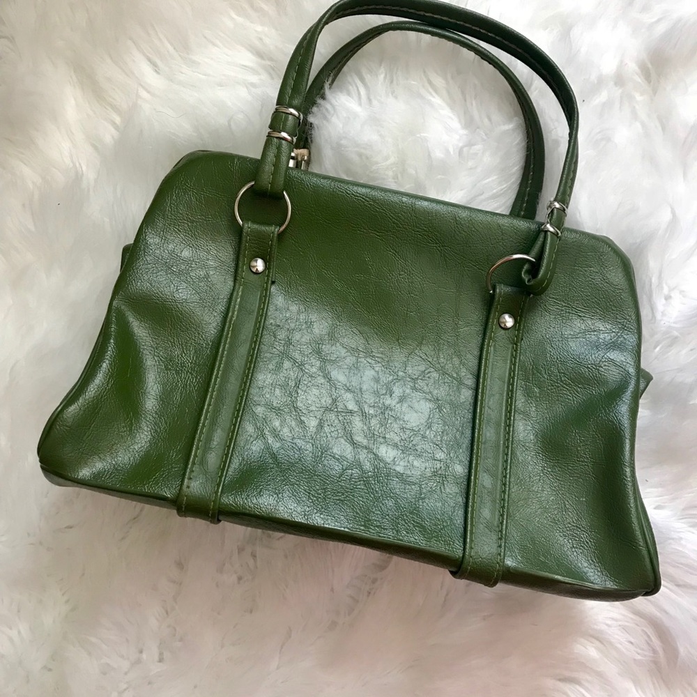 Green handbag